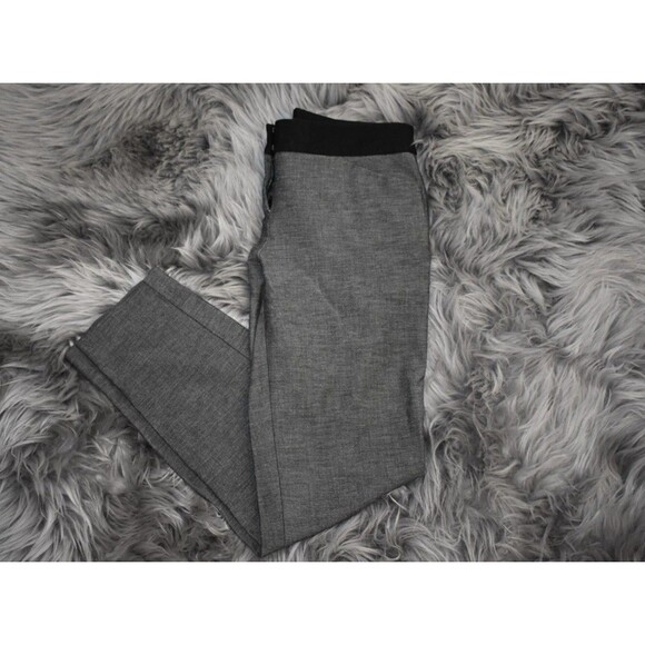 Express Editor Women's Gray Ankle Pants - Picture 2 of 7